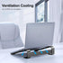 Laptop Stand for Desk, Aluminum Laptop Riser, Ergonomic Computer Stand for Laptop, Laptop Cooling Stand Compatible with for MacBook Pro/Air, Dell,...