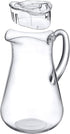 Amazing Abby - Droply - Plastic Pitcher (64 oz, 2 Quart), Clear Water Pitcher with Lid, Fridge Jug, BPA-Free, Shatter-Proof, Great for Iced Tea, S...