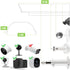 Uogw Sun Rain Shade Camera Cover Shield Works for Blink XT,XT2,(3rd Gen) XT3,XT4 (4th Gen),Arlo,Arlo Pro,WyzeCam,Nest,Ring,Protective Roof for Out...