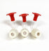 National Artcraft® RED Floral-Style Hummingbird Feeder Tubes - Make Your Own Hummingbird Feeder (Pkg/3)...