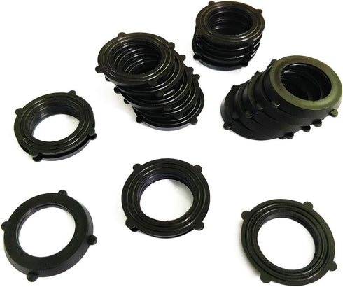 TTSAM Garden Hose Seal Waters Hose Washers Hose Ring, Rubber Hose Gaskets Firmly Set Inside Fittings for Garden Hose and Water Faucet (Pack of 20)...