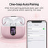 Bluetooth Headphones True Wireless Earbuds 60H Playback LED Power Display Earphones with Wireless Charging Case IPX5 Waterproof in-Ear Earbuds wit...