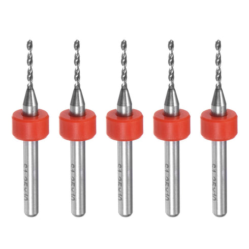 uxcell PCB Drill Bits 1.25mm Tungsten Carbide Rotary Tool Jewelry CNC Engraving Print Circuit Board Micro Drill Bits 1/8 Inch Shank 5 Pcs...
