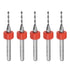 uxcell PCB Drill Bits 1.25mm Tungsten Carbide Rotary Tool Jewelry CNC Engraving Print Circuit Board Micro Drill Bits 1/8 Inch Shank 5 Pcs...