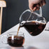 Pour Over Coffee Maker - 10 OZ /300ML Glass Carafe Coffee Server with Glass Coffee Dripper/Filter, Drip Coffee Maker Set for Home or Office, 1-2 C...