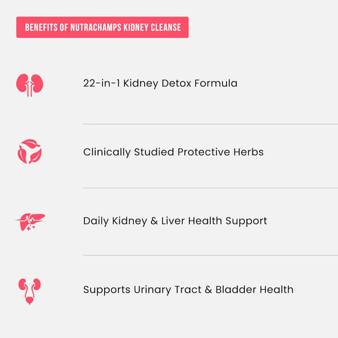 Kidney Cleanse Detox & Repair | 22-In-1 Kidney Health Supplement | Extra Strength 50:1 Cranberry Extract with Bioperine for Increased Absorption |...