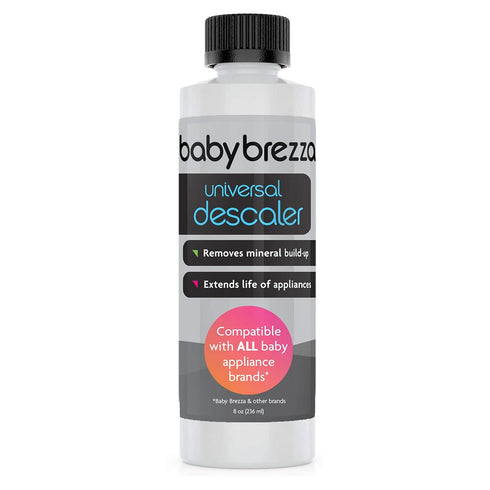 Baby Brezza Descaler 8 oz. Made in USA. Universal Descaling Solution for Baby Brezza and other baby appliances. Removes mineral build-up and exten...