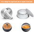 6 Inch Angel Food Cake Pan with Removable Bottom, Aluminum Round Tube Pan Chiffon Cake Mold Baking Tin...