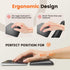HONKID Low Profile Mouse Wrist Rest for Slim Mouse Wrist Pad for Magic Trackpad, Made of Cool Gel and Non-Slip Rubber Base, Easy Typing and Reliev...