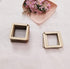 30PCS DIY Unfinished Wood Squared Diamond Hoop Earring Findings,Wood Findings for Earring Making,Diamond Earring Hoops for Macrame (2")...