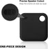 Silicone Case for Tile Pro (2018), Soft and Flexible, Scratch/Shock Resistant Silicone Cover with Carabiner for Tile Pro Tracker (Black)...