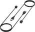 Compatible with Xiaomi Mi Band 5 Charger, Xiaomi Mi Band 5 6 7 USB Magnetic Charging Cable Replacement Charge Cord Dock 1.64ft / 50cm (2)...