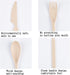 Travel Utensil Set with Case, 2 Sets Wheat Straw Reusable Spoon Chopstick Forks Tableware, Portable Cutlery Travel Picnic Camping or Daily Use ((B...