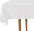 DecorRack 2 Rectangular Tablecloths BPA-Free Plastic, 54 x 108 inch, Dining Table Cloth, Rectangle Table Cover for Parties, Picnic, Camping and Ou...