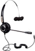 Office Headset with RJ9 Plug Compatible with Yealink T22P T26P,T28P Phones for Avaya 1608 9630 9640 9650 9620,GrandStream Phones...