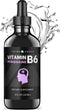 Vitamin B6 Liquid Drops - Pyridoxine hcl - B6 Vitamins Support Brain Function, Immune System, Nervous System and Mood - 17 mg 1000% DV - Gluten an...