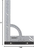 Milescraft 8404 Framing Square 300 Imperial Framing Square – 12” x 8” Steel Carpenter Square for Woodworking with Removeable Fence...