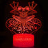 3D Frog Night Light Table Desk Optical Illusion Lamps 7 Color Changing Lights LED Table Lamp Xmas Home Love Birthday Children Kids Decor Toy Gift...