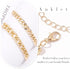 Boho Layered Anklet Gold Chunky Anklets Chain Cuban Link Ankle Bracelets for Women?2PC?...