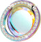Iridescent Glitter Bling Bling Phone Ring Holder,Sparkle Phone Ring Grip Artificial Stand with Flat Diamond,Flat Rhinestone Cell Finger Ring for P...