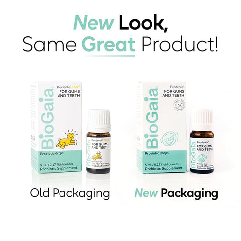 BioGaia Prodentis Drops | Dental Probiotics | for Teeth & Gums | Promotes Good Oral & Gut Health | Oral Probiotic Drops | 25 Day Supply | 1-Pack...