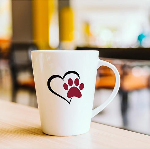 Dog Paw Stencils, Small and Large Bear Heart Paw Stencil Template Reusable Stencils for Painting on Wood Wall Furniture Home Decor (9 pcs paw)...