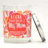 I Love That You're My Mom | Huckleberry, Lemon, Vanilla | Luxury Scented Soy Candles |10 Oz. Jar Candle | Made in USA | Decorative Aromatherapy | ...