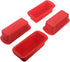 SILIVO 4 Pack Mini Loaf Pans - Nonstick Silicone Bread Baking Pans for Small Loaf and Meatloaf - 5.7x2.5x2.2 Inch...