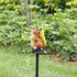 Squirrel Garden Decor Solar Lights Outdoor Stakes Decorative Statue Patio Yard Lawn Porch Housewarming Cute Animal Figurines Ornaments Pathway Res...