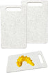 2 Pcs Cutting Board for Kitchen Small Mini Plastic Granite Color Cutting Board Dishwasher Safe Cutting Boards for Food Prep, Fruits, Vegetables wi...