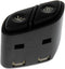 Dorman 901-120 Driver Information Switch - Trip and Fuel mileage, Steering Wheel Mounted Compatible with Select Models...