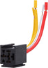 EHDIS 4-Pin Relay With Harness - Car Truck Motor Heavy Duty 80A 12V On/Off Normally Open SPST Socket Plug 4 Wire Automotive Model JD2912-1H-12VDC ...