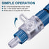 MiOYOOW Aquarium Hose Valve, Fish Tank Hose Connector Fishbowl Water Flow Control Valve with Quick Release Handle for Aquariums Fish Tanks...