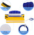 GOTOTOP Window Cleaner Magnetic Window Cleaner Tools,Double-Sided Window Cleaner, Shape Magnetic Glass Wiper with 2 pcs Cotton, Window Squeegee To...