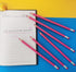 25pcs Checking Pencils advertising pencil Erasable Pencils Pre-Sharpened #2 HB with Eraser including a Free sharpener (Pink)...