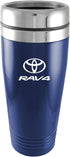 AU-TOMOTIVE GOLD Travel Mug for Toyota RAV4 (Blue)...