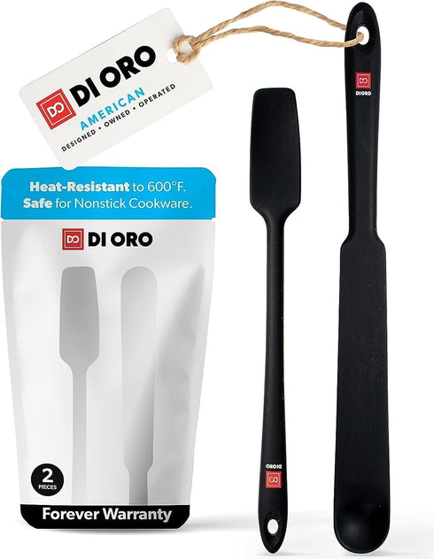 DI ORO Silicone Blender & Jar Spatulas - Rubber Spatulas Silicone Heat Resistant - Kitchen Spatulas Nonstick Cookware Safe - Silicone Utensil Set ...