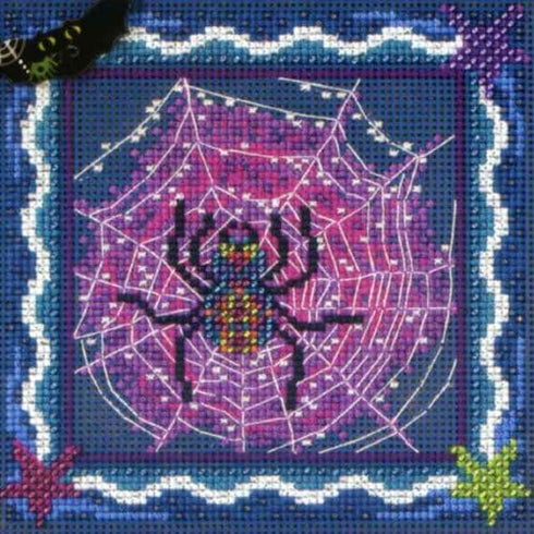 Mill Hill Beads Buttons Counted Cross Stitch kit - Tangled Web...