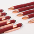 10 Pcs Ballpoint Pens with Pen Holder,Fine Point Smooth Writing Pens,Kawaii Pens For Writing Journaling Taking Notes School Office Home. (Red 10Pc...