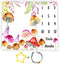 Mushroom Theme Baby Monthly Milestone Blanket, 48x40in Soft Flannel, Watercolor Backgrounds, Newborn Mom Gifts, Baby Shower Age Growth Tracker wit...