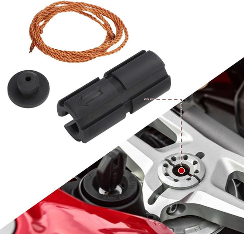 Stem Mount Adaptor for Quad Lock Rokform Effortlessly Mount Your Phone for Ducati Panigale-Perfect Phone Mount Solution...
