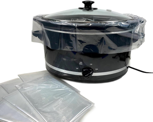 Regency Wraps Slow Cooker Saver, Time Saving, Non-Stick Liners For Easy Clean Up After Making Stews Soup and Meat, Store and Reheat Food, 20 x 12,...