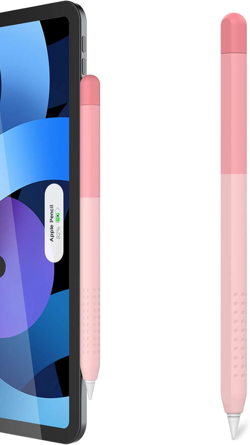 Delidigi Case for Apple Pencil Pro (2024) and Apple Pencil 2nd Generation Gradient Color Silicone Protective Cover Sleeve Accessories Compatible w...