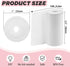10 Rolls Thermal Printer Paper, White Printer Paper For Mini Sticker Receipt Printer Portable Bluetooth Pocket Printer, Mini Printer Paper Refill ...