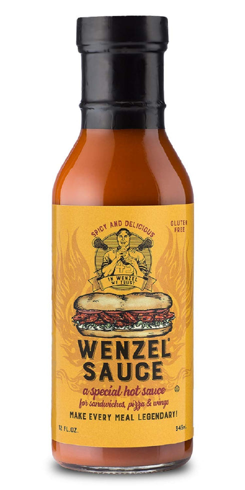 Wenzel | #1 Sandwich Hot Sauce Spicy Tangy Delicious Makes For A Legendary Meal, 12oz Bottle...