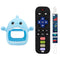 Kpblis 2 Pcs Baby Teething Toy for Babies 0-6 Month, Never Drop Shark Teether Toys for Babies 6 to 12 Months, Baby Remote Control Teether Toys, In...