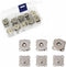 20 Sets Magnetic Snaps Button for Purse Handbag Wallet Overcoat Bag 19 mm Silver Fasteners Snap Buttons (19mm)...