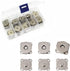 20 Sets Magnetic Snaps Button for Purse Handbag Wallet Overcoat Bag 19 mm Silver Fasteners Snap Buttons (19mm)...