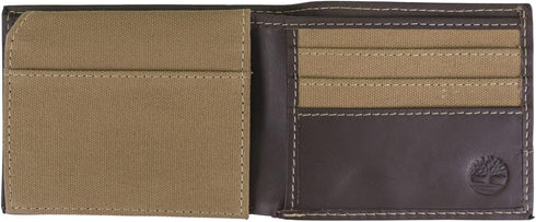 Timberland Men's Baseline Canvas Passcase, Khaki, One Size...