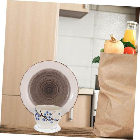 Alipis 2pcs Plate Display Stand China Dish Shape Acrylic...